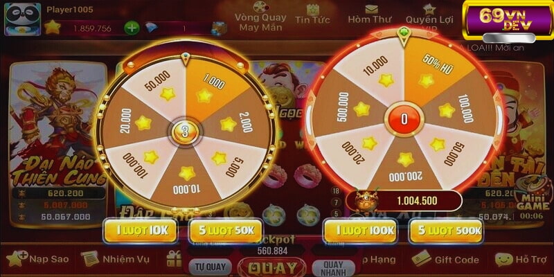 69VN: Trải nghiệm game quay hũ đổi thưởng độc đáo và hấp dẫn